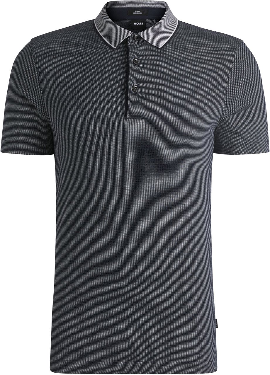 Boss T-Shirts And Polos Blue Blauw