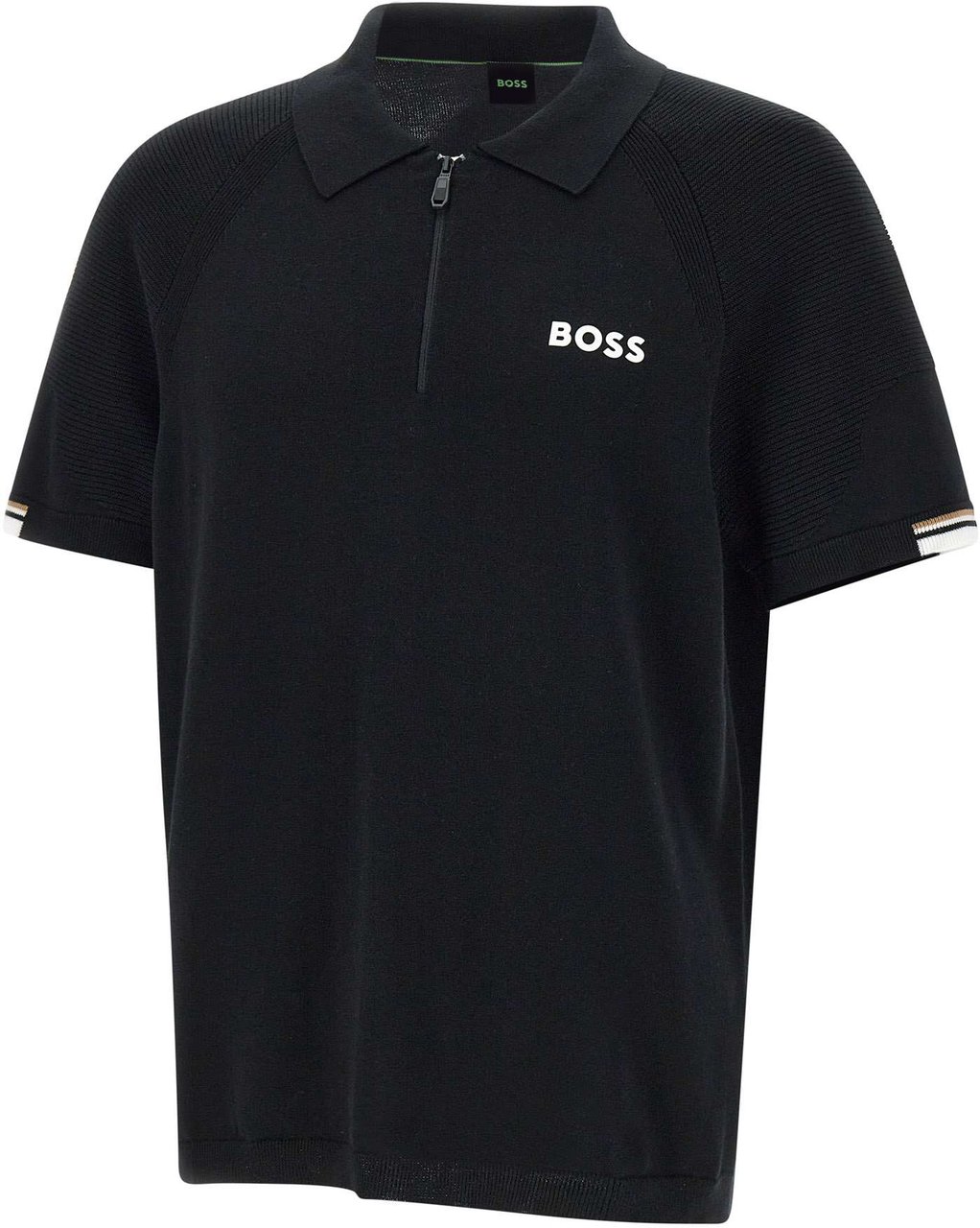 Boss T-Shirts And Polos Black Zwart