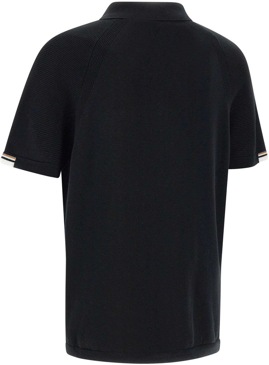 Boss T-Shirts And Polos Black Zwart
