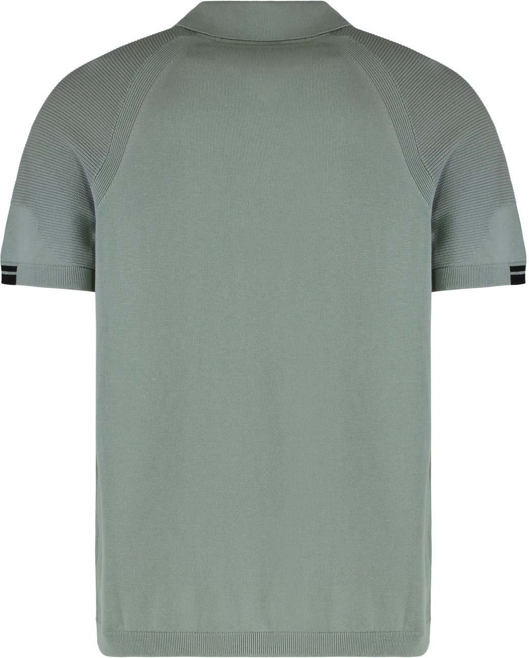 Boss Polo K Perform max in mixed cotton Groen