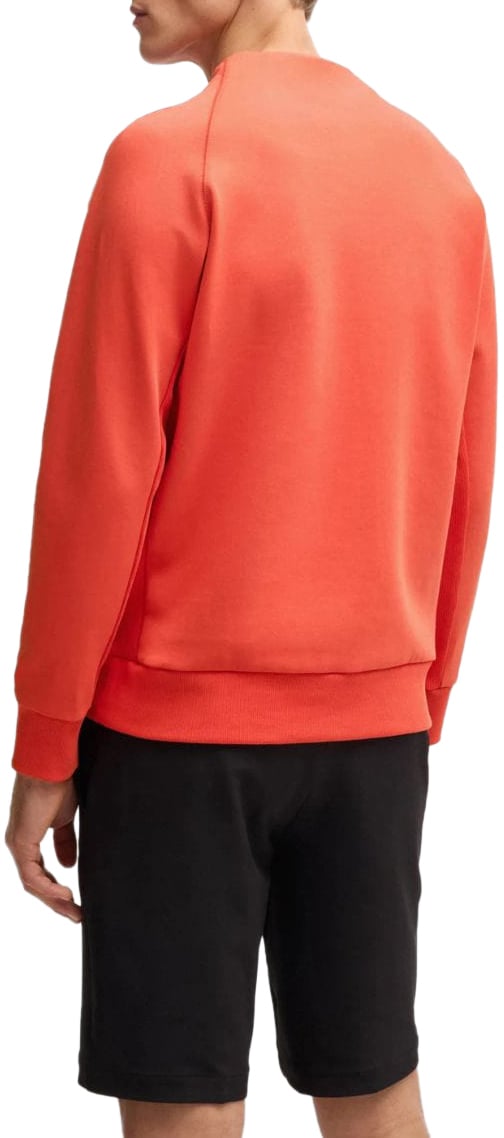 Boss BOSS Sweater Stretch Salbo Rib Rood