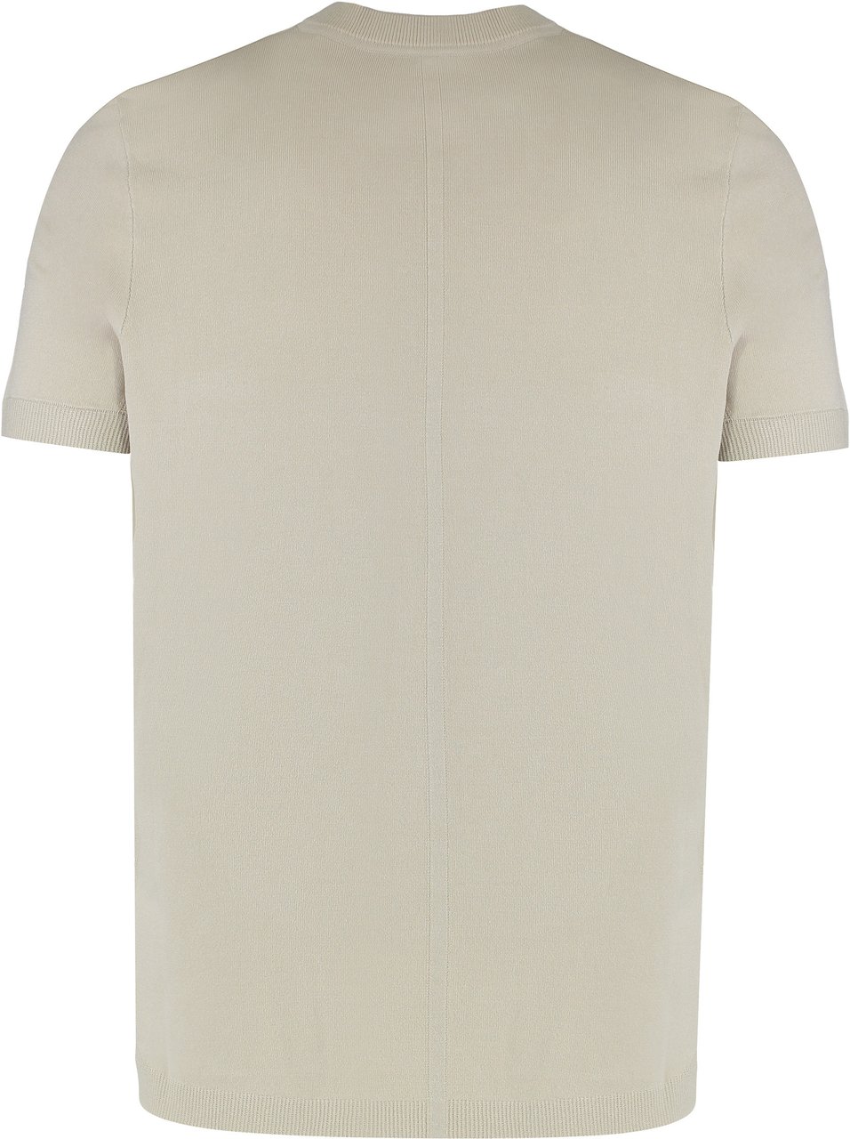 Boss T-shirt short-sleeved in knit Beige