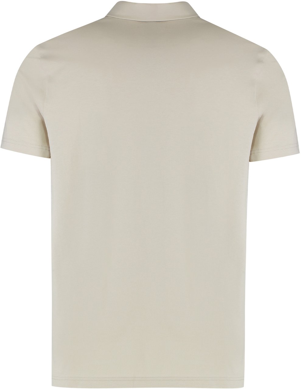 Boss Short-sleeved cotton polo Beige