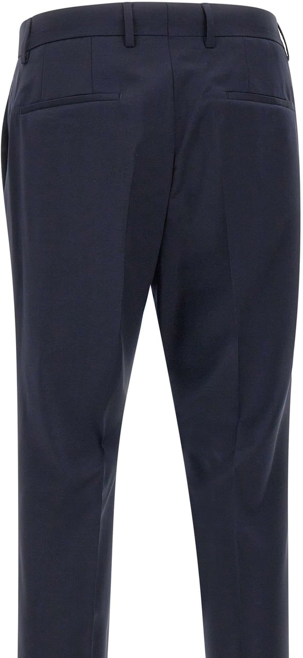 Boss Trousers Blue Navy