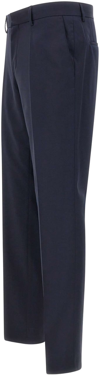 Boss Trousers Blue Navy