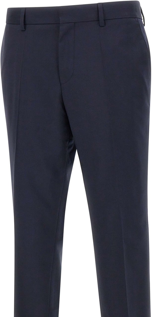Boss Trousers Blue Navy