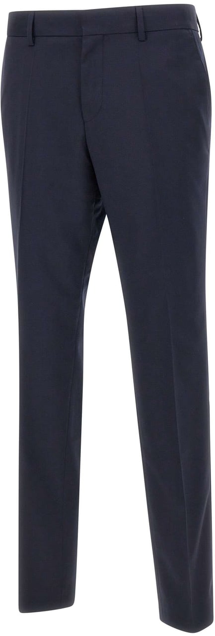 Boss Trousers Blue Navy