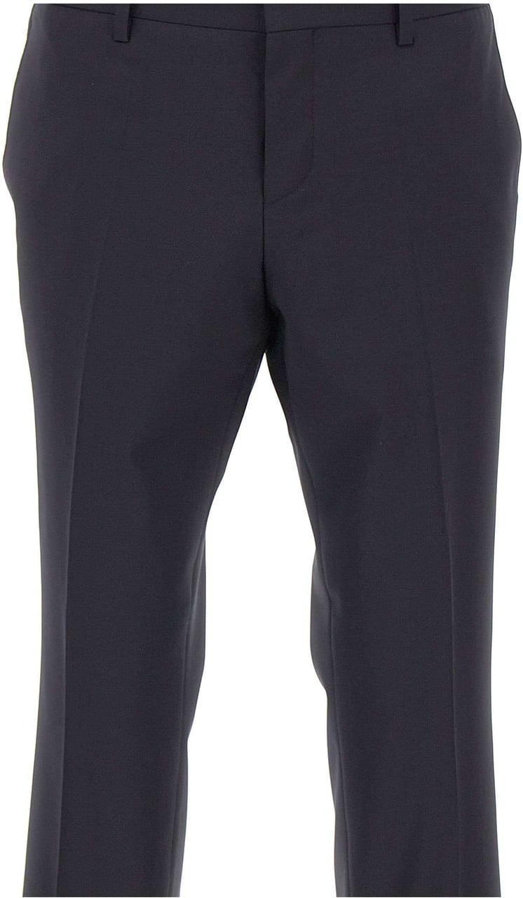 Boss Trousers Blue Navy