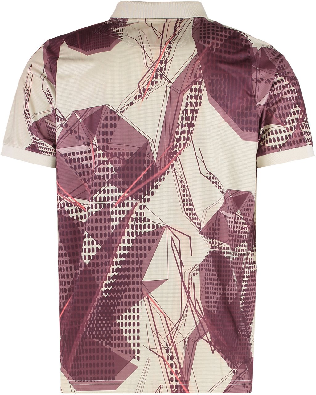 Boss Printed short sleeve polo Neutraal