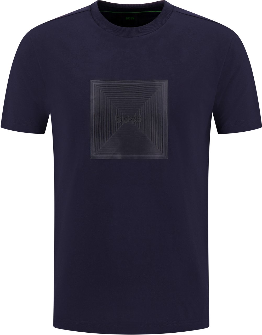 Boss T-shirt Blauw Blauw