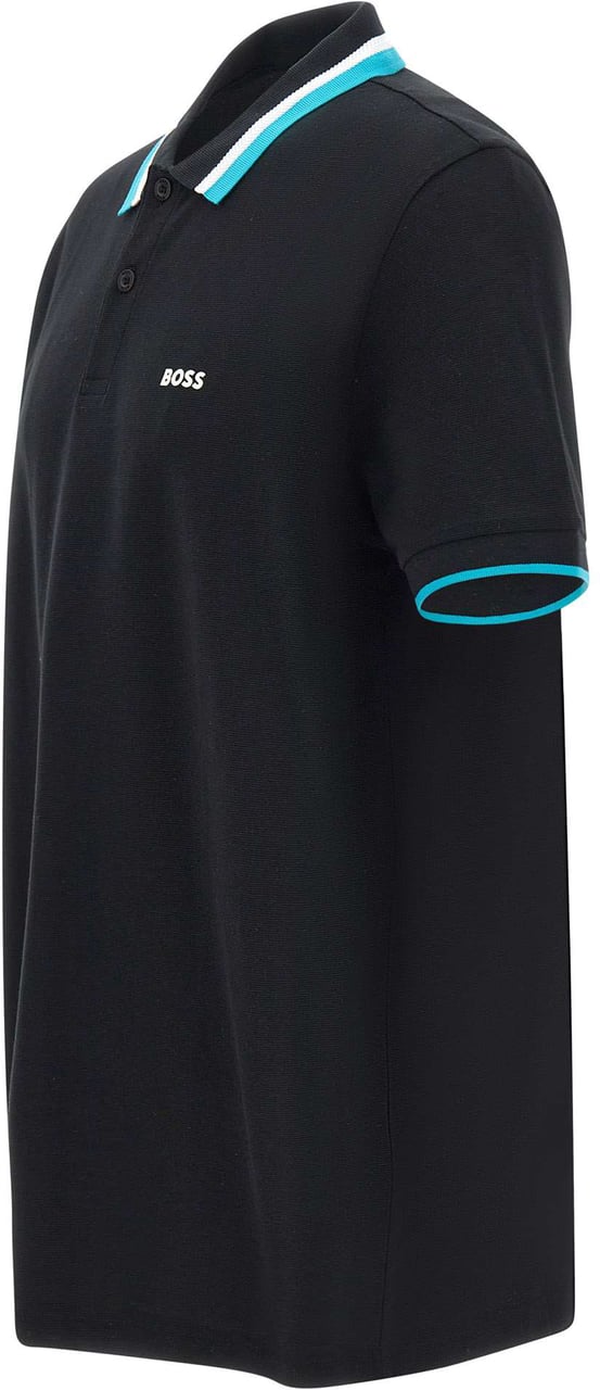 Boss T-Shirts And Polos Black Zwart