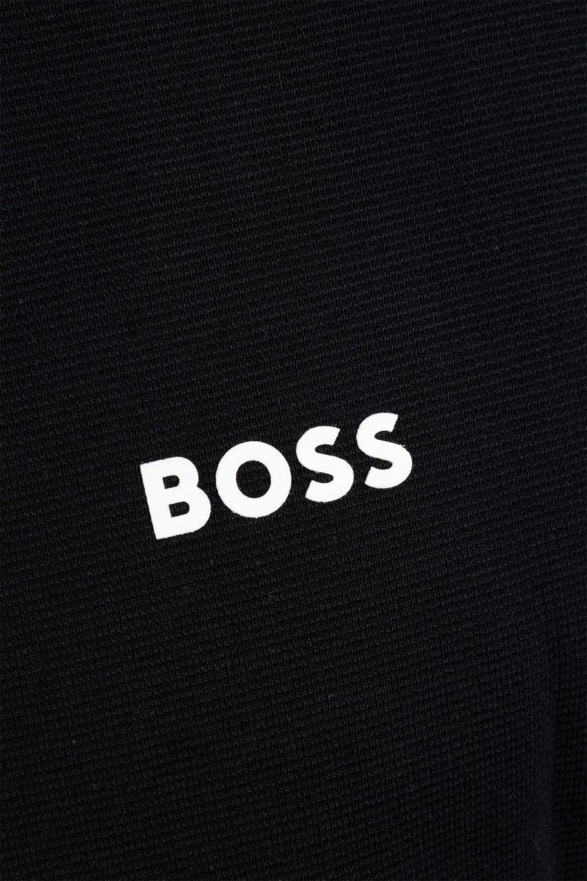 Boss T-Shirts And Polos Black Zwart