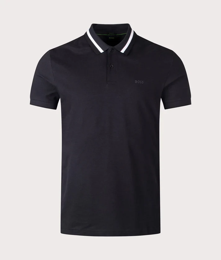 Boss T-Shirts And Polos Blue Blauw