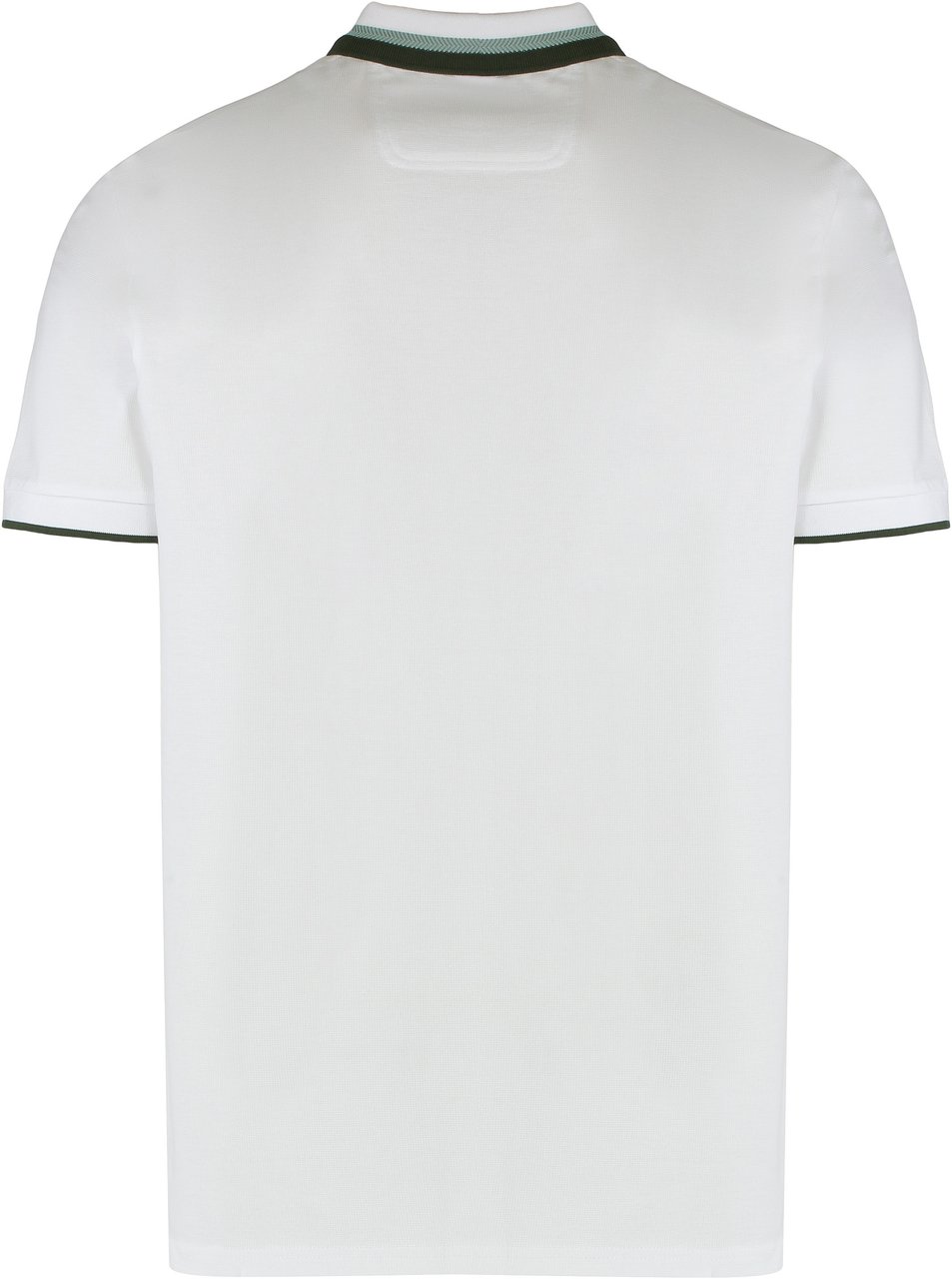 Boss Elegant and versatile cotton polo Wit