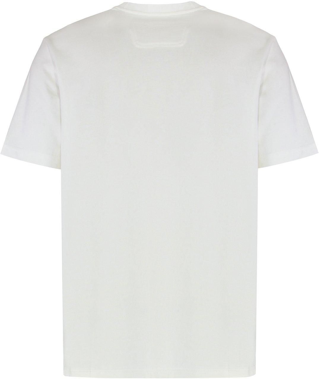 Boss T-shirt in cotton with print Wit