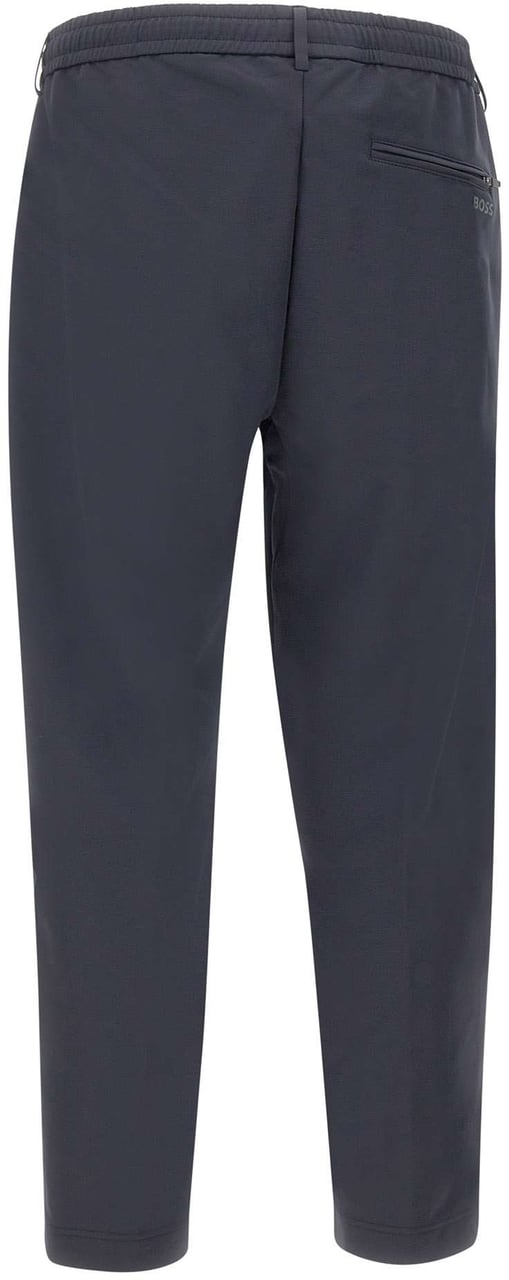 Boss Trousers Blue Blauw