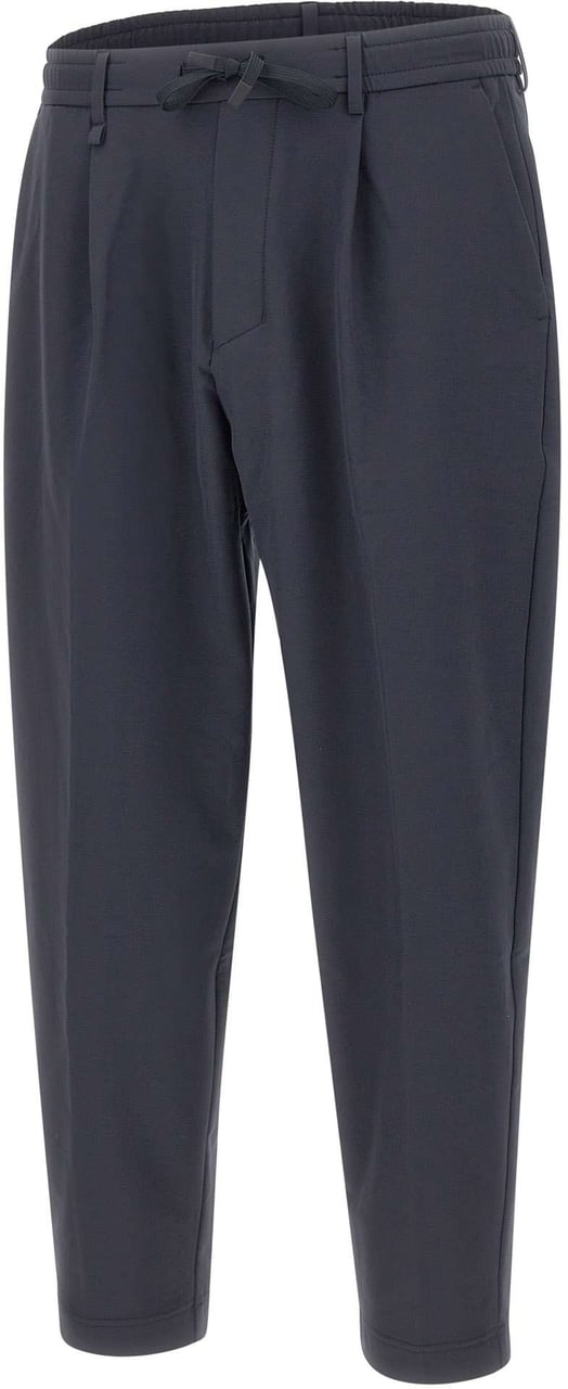 Boss Trousers Blue Blauw