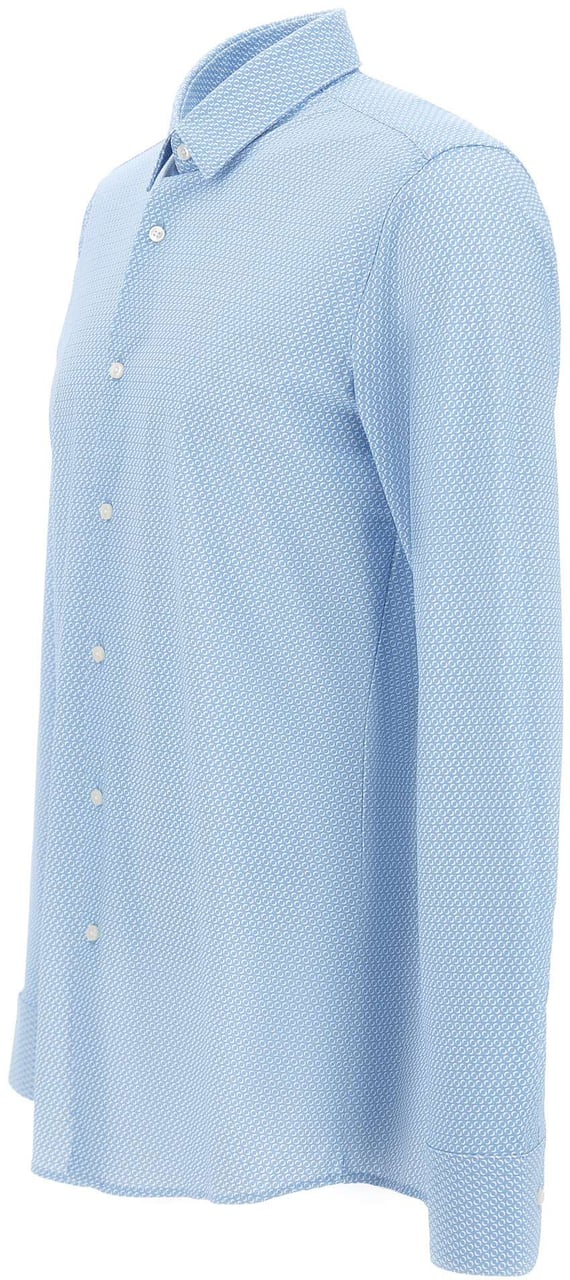 Boss Shirts Blue Blauw