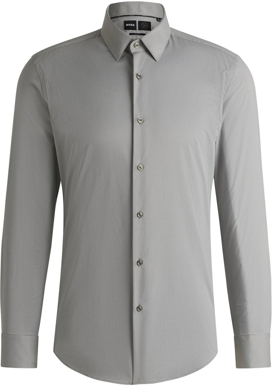 Boss Shirts Blue Blauw
