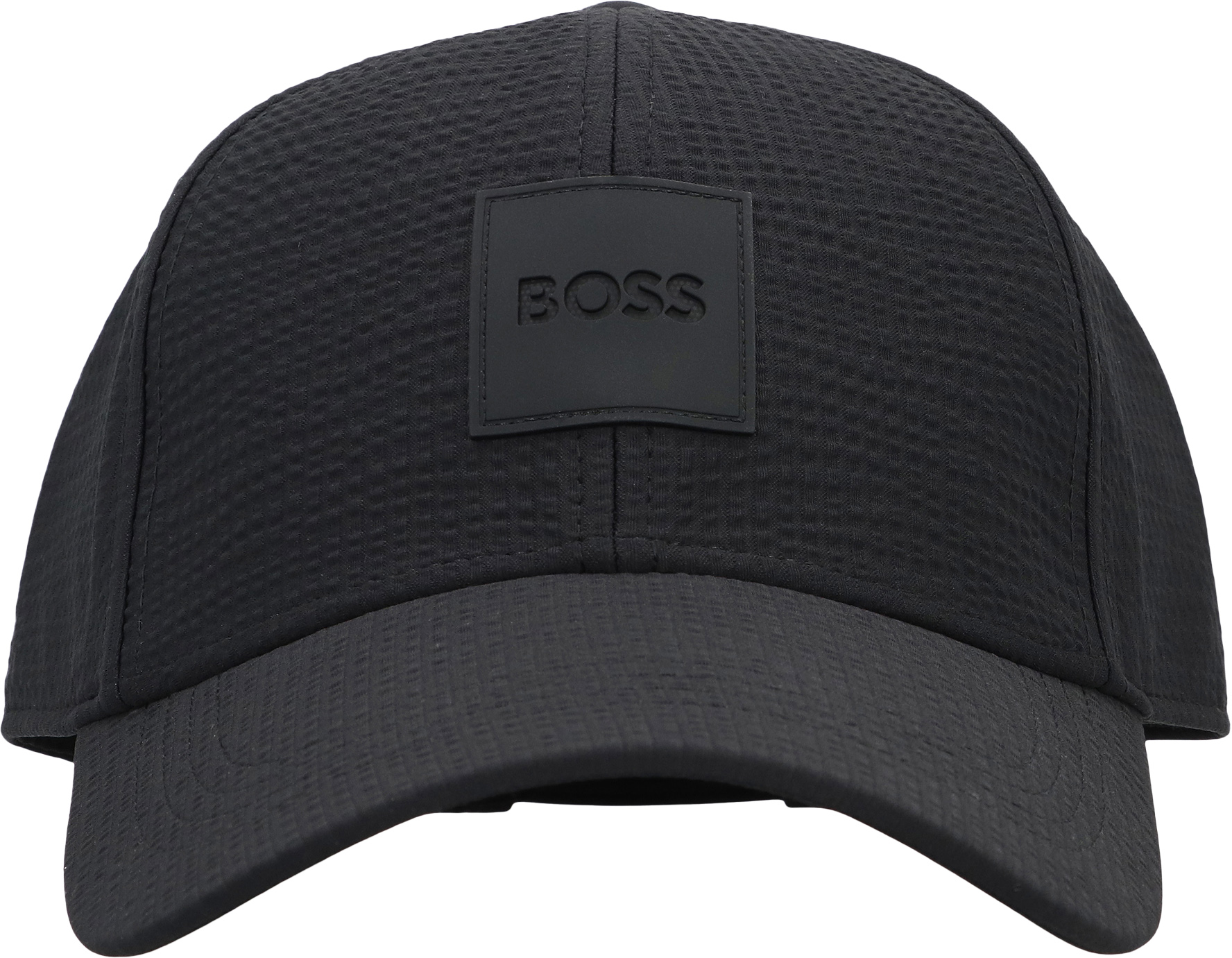 Boss Baseball cap with logo Zwart
