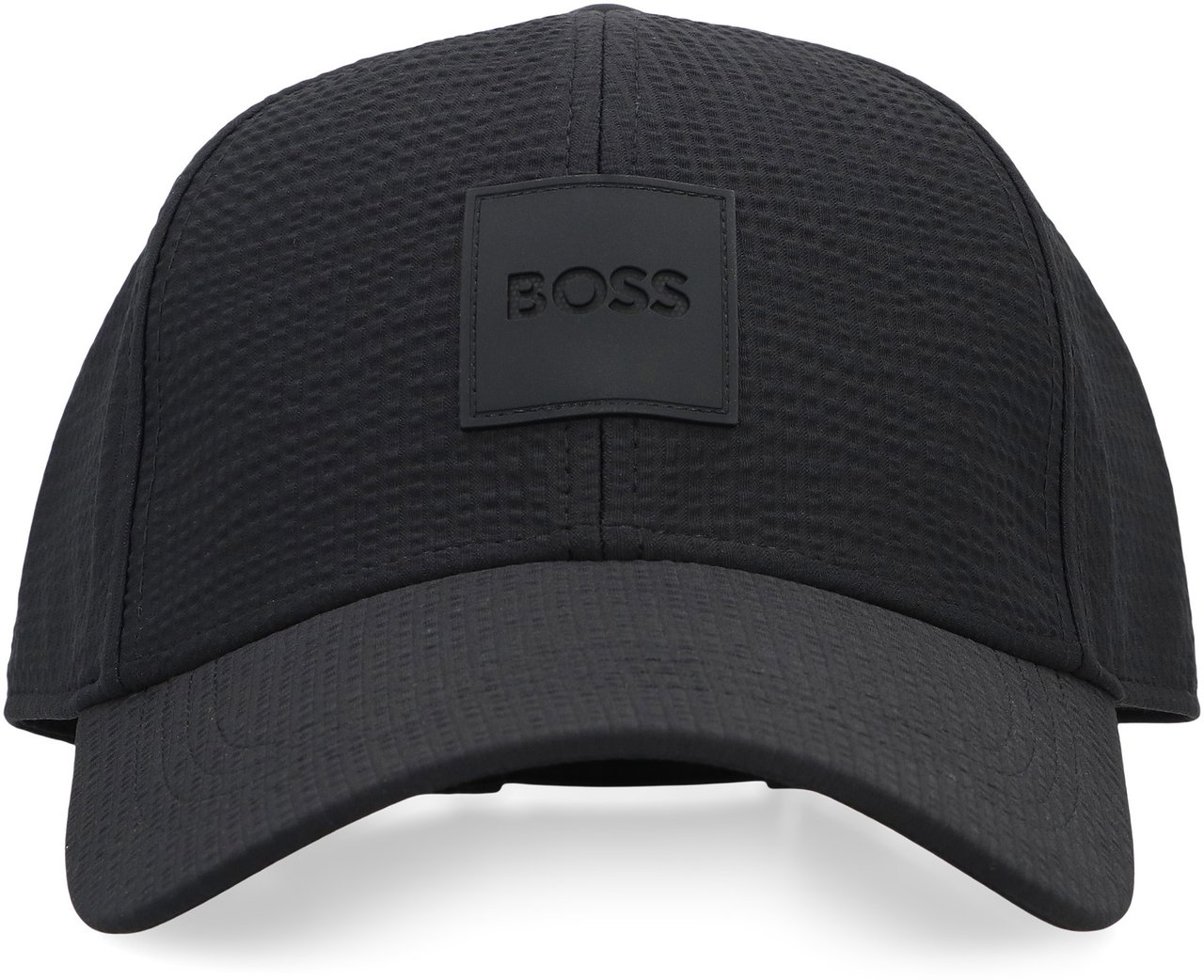 Boss Baseball cap with logo Zwart