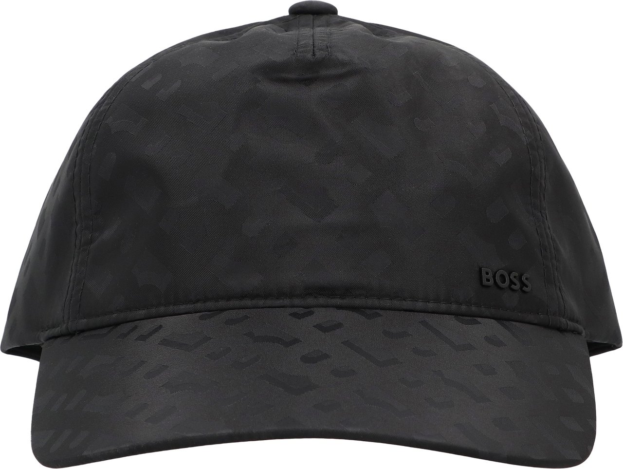 Boss Baseball cap with logo Zwart