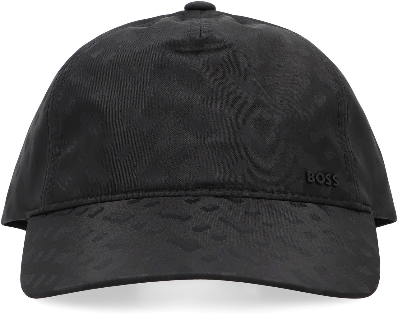 Boss Baseball cap with logo Zwart