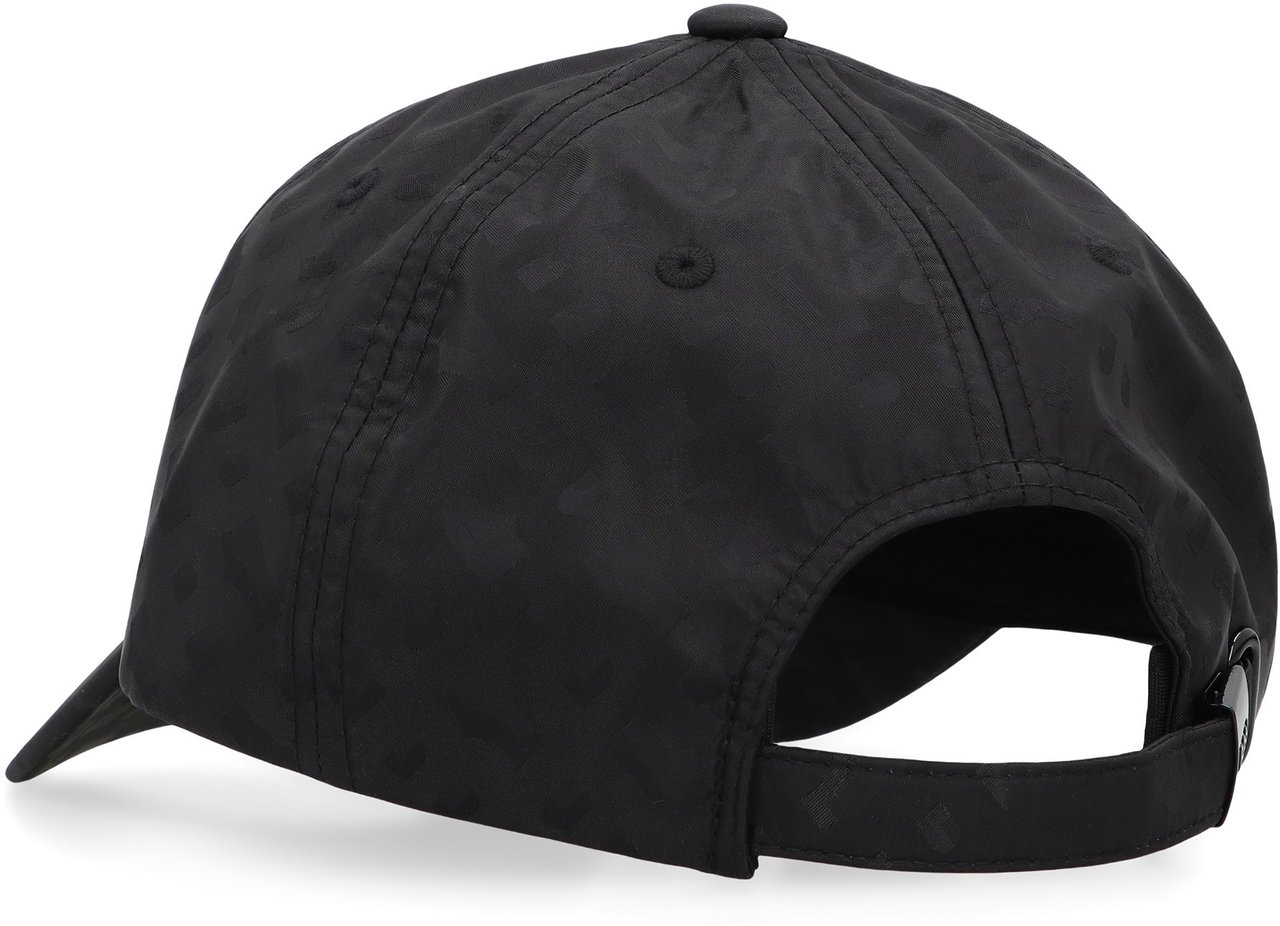 Boss Baseball cap with logo Zwart