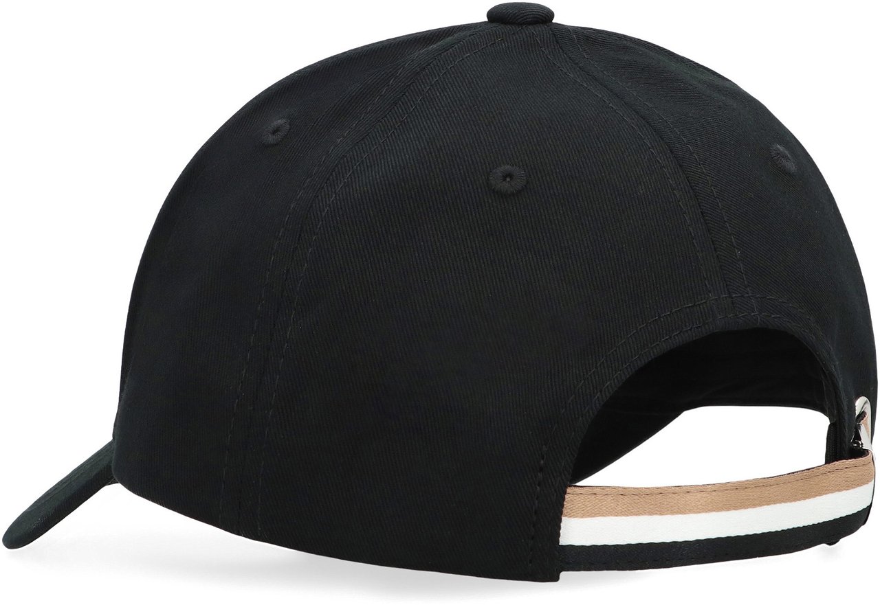 Boss Logo baseball cap Zwart