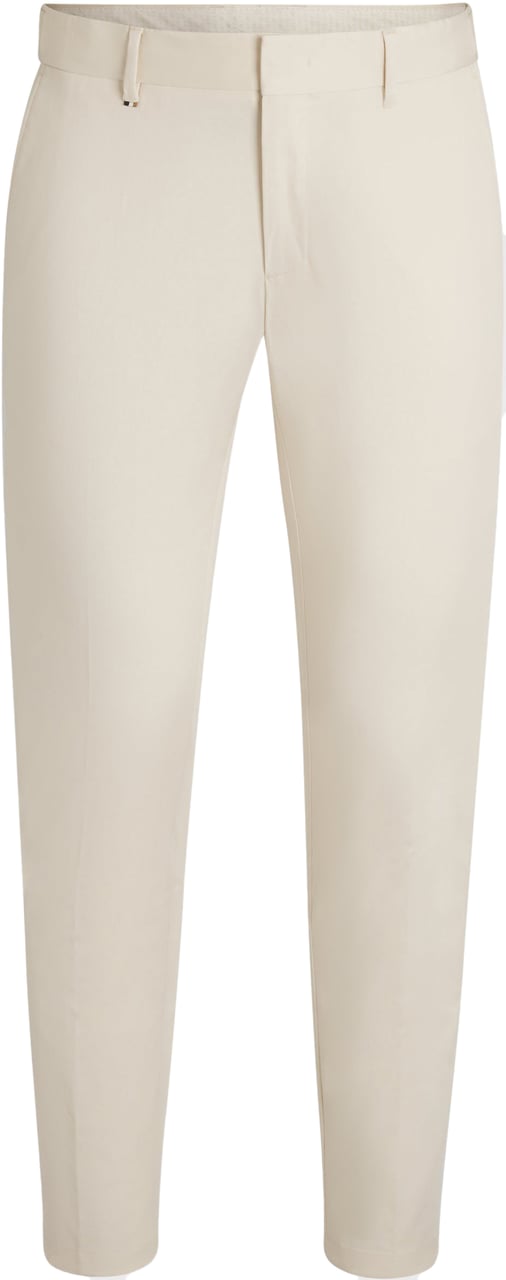 Boss Trousers Open White Wit
