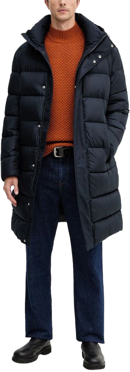 Boss Coats Blue Blauw