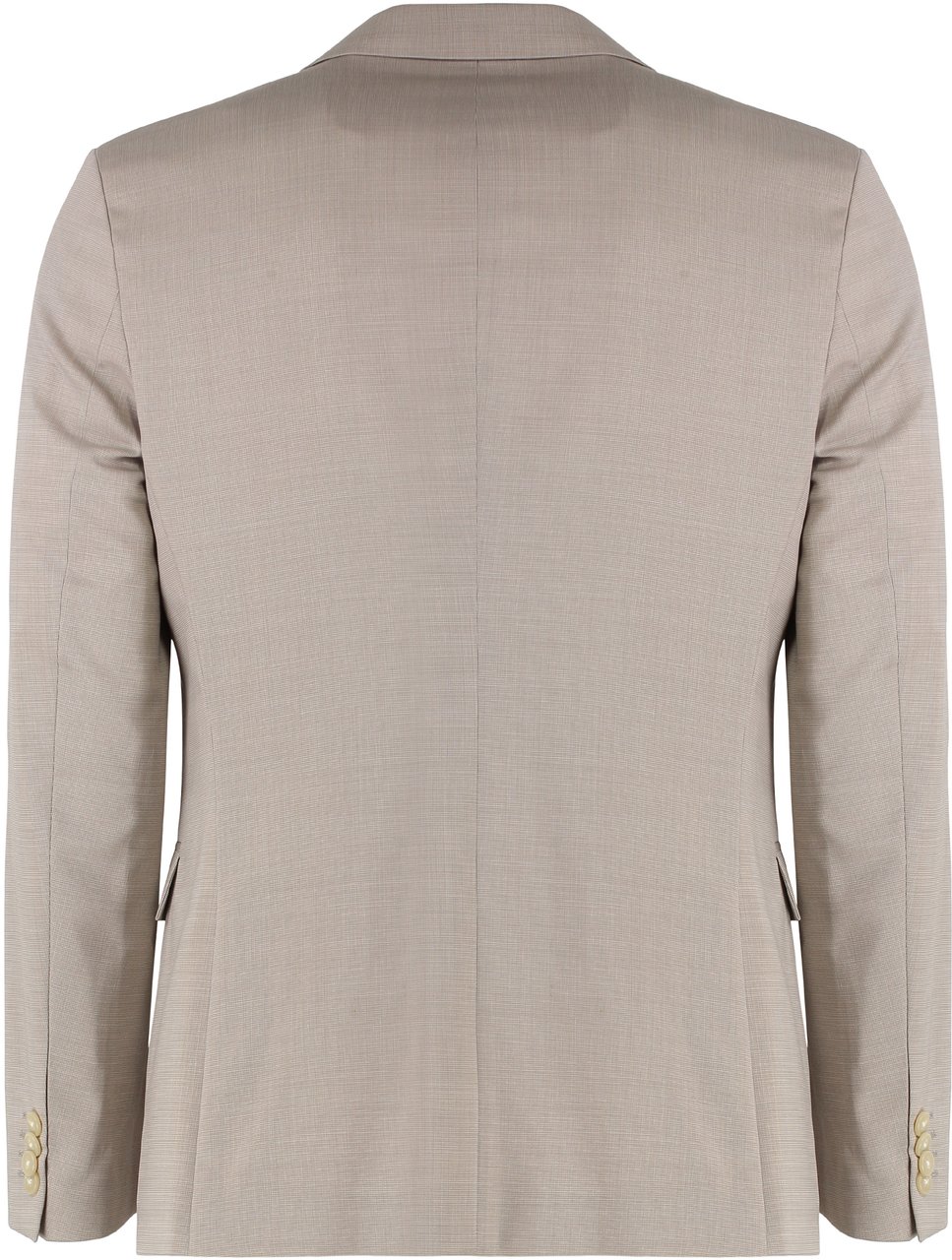 Boss Houston stretch wool Three-pieces suit Beige