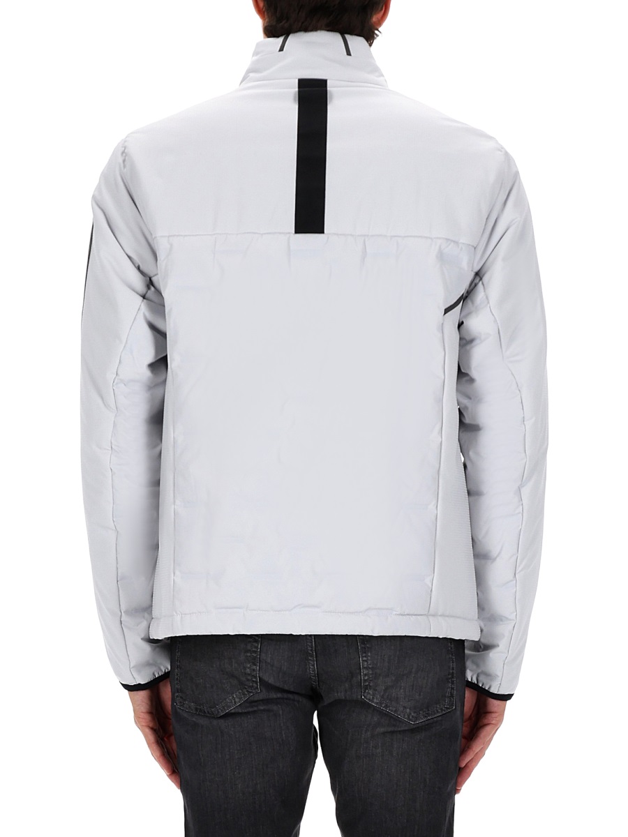 Boss Quilted Down Hybrid Polyester Jacket Wit