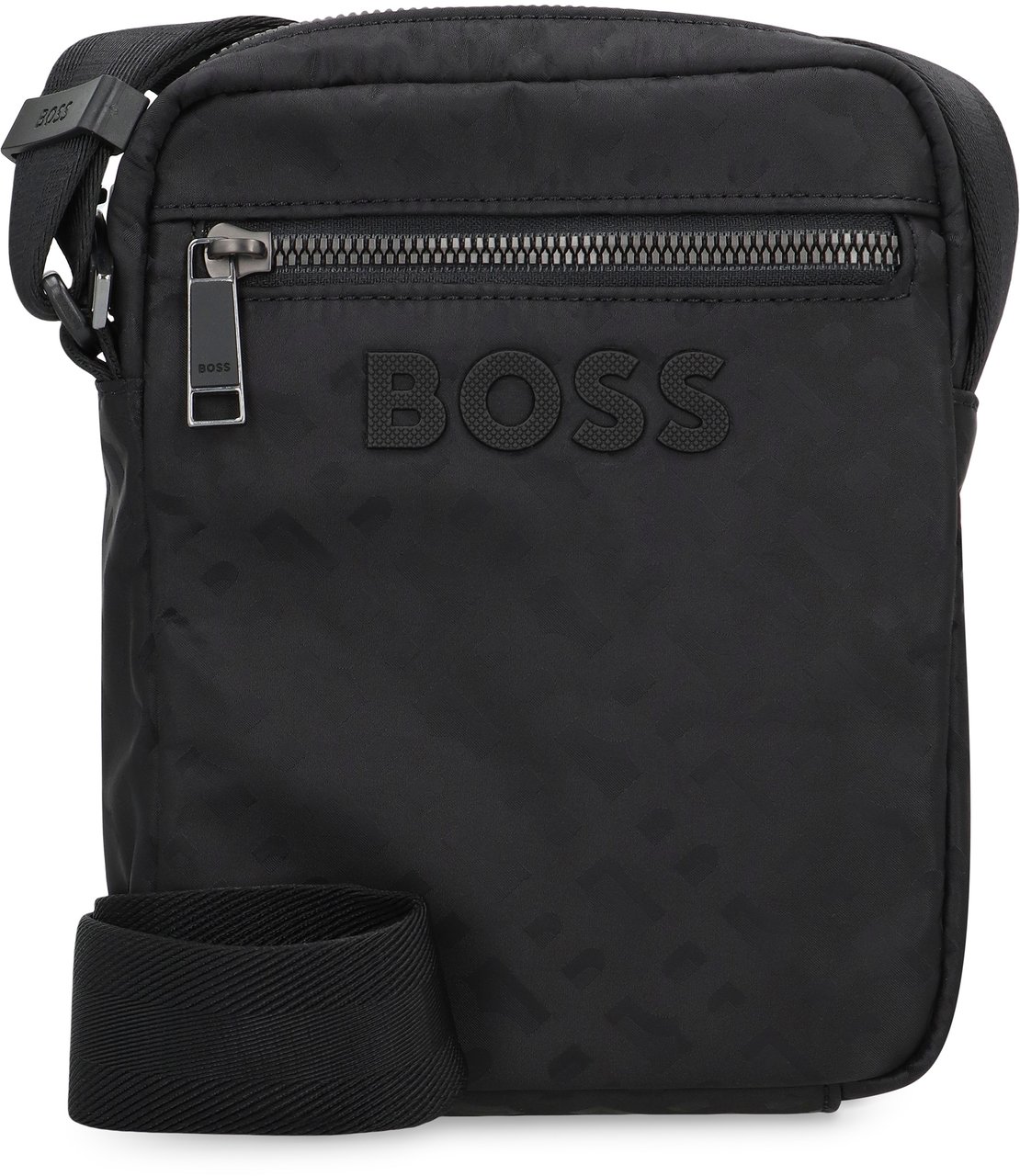Boss Shoulder bag in technical fabric Zwart
