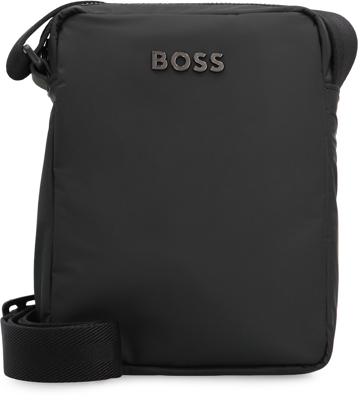 Boss Shoulder bag in technical fabric Zwart