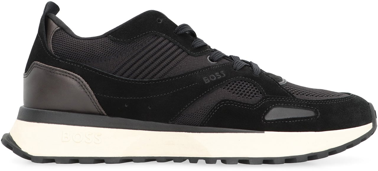 Boss Jonah low-top sneakers Zwart