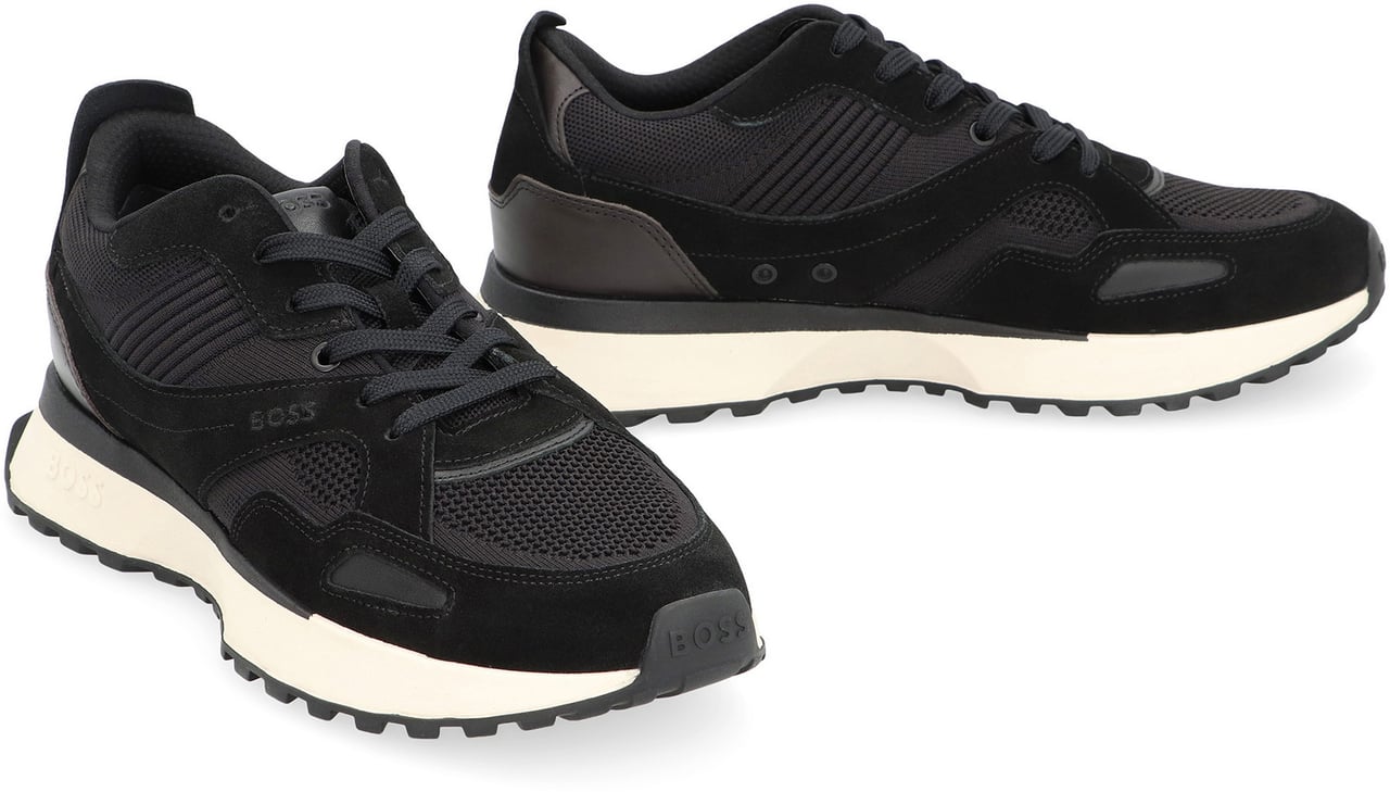 Boss Jonah low-top sneakers Zwart