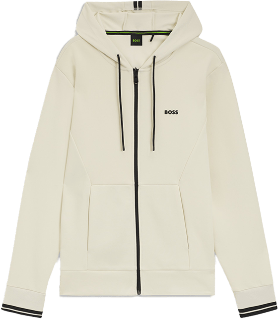 Boss BOSS FZ Hoodie Zone Beige