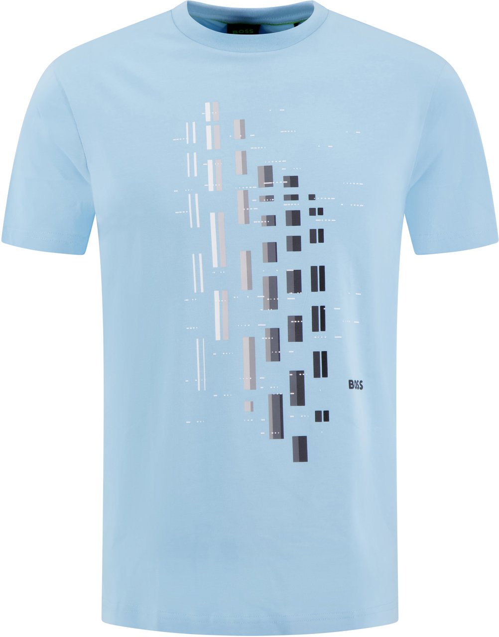 Boss T-shirt Blauw Blauw