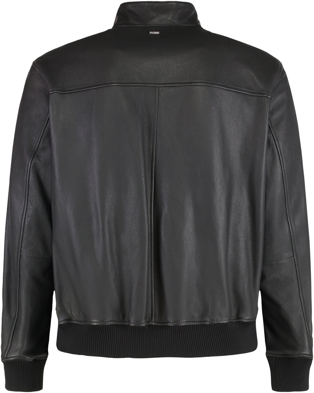Boss Leather jacket Zwart