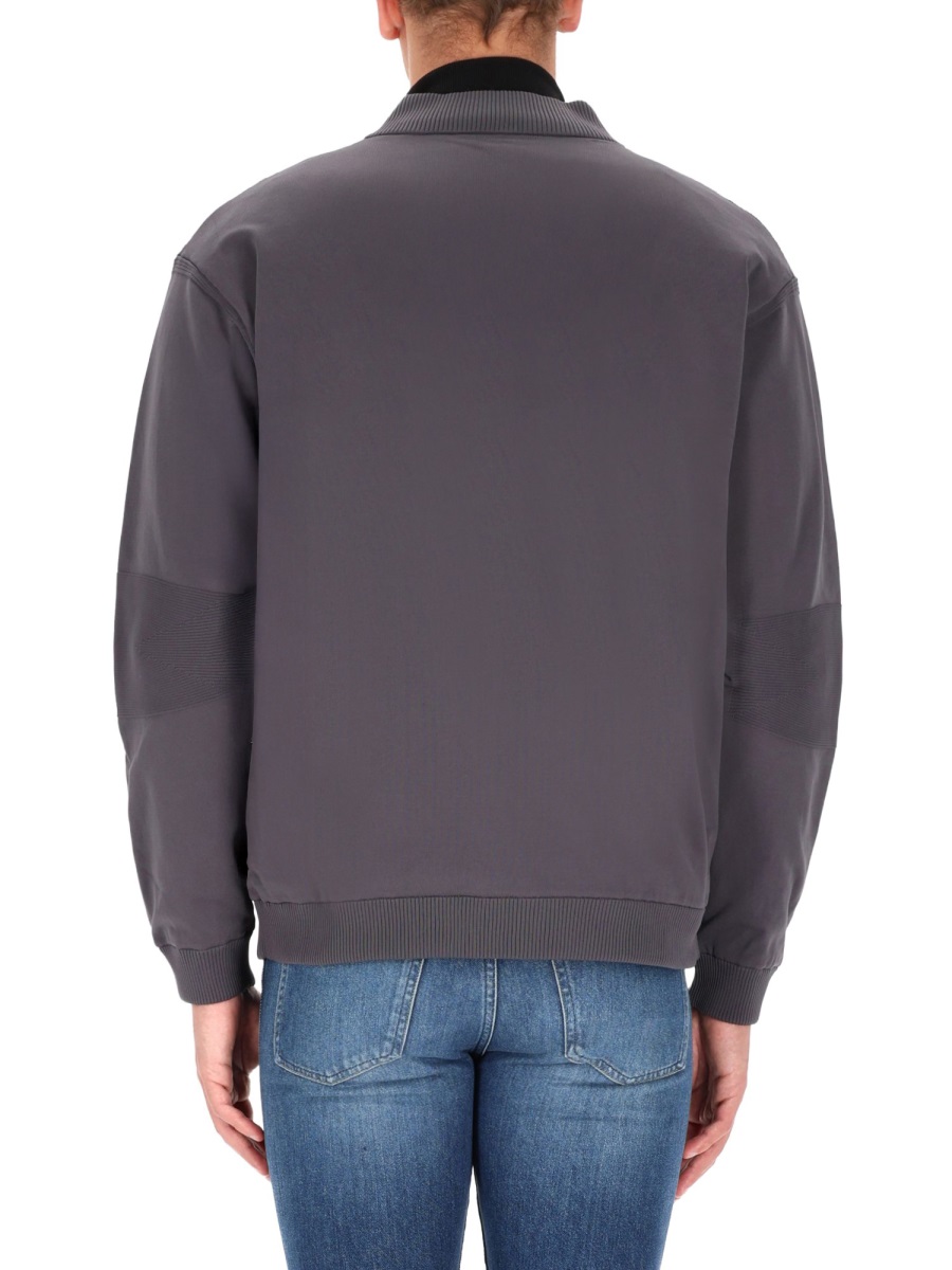 Boss Polyamide Future Hy Minimalist Sweatshirt Grijs