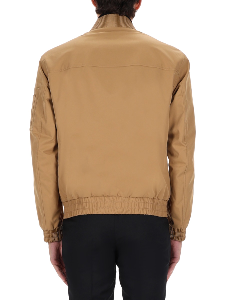 Boss H-Comber Regular Fit Zip-Up Jacket Neutraal