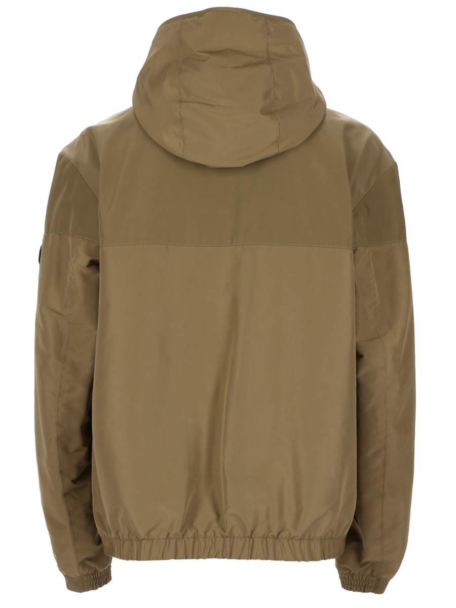 Boss Recycled Polyester Hooded Zip Jacket Bruin