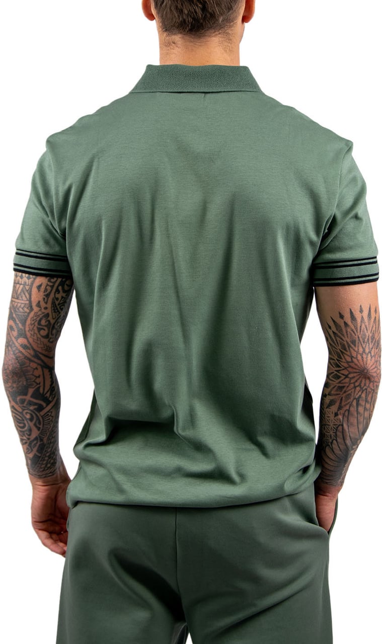 BOSS Polo Zone Groen