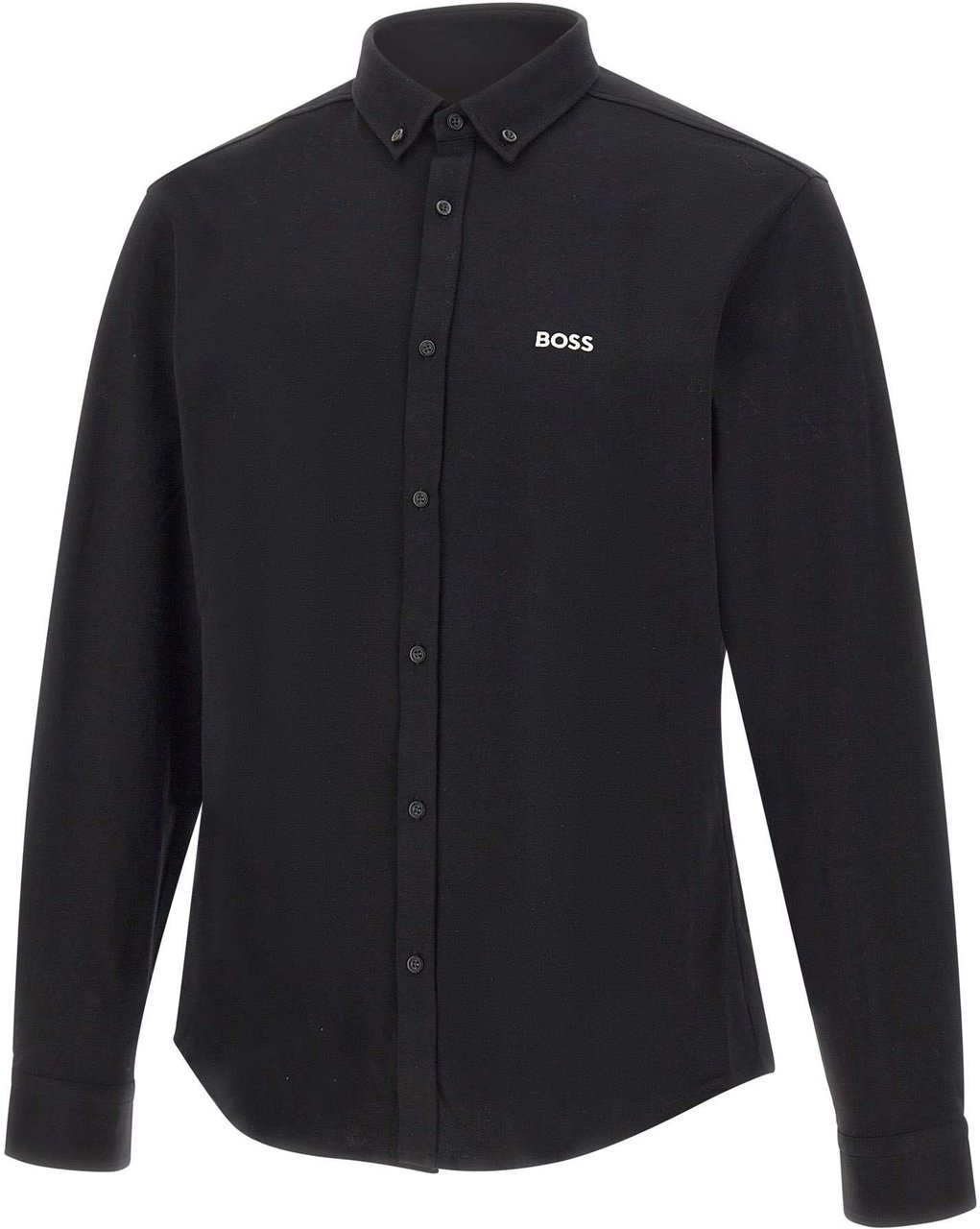 Boss Shirts Black Zwart