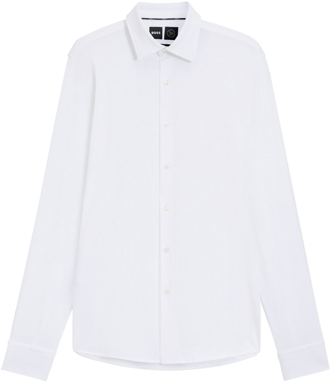 Boss Shirts White Wit