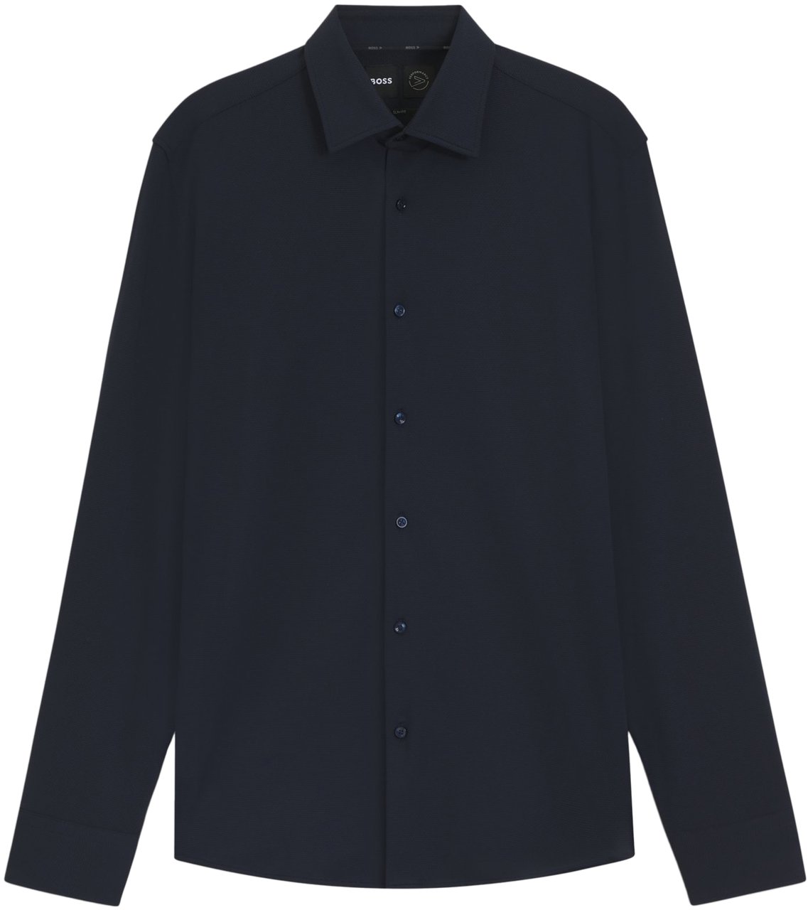 Boss Shirts Blue Blauw