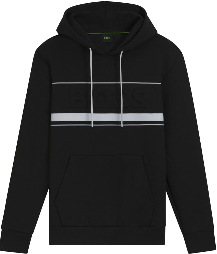 Boss BOSS Soody Zone Sweater Zwart Zwart