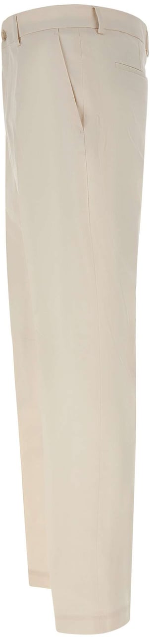 Boss Trousers White Wit