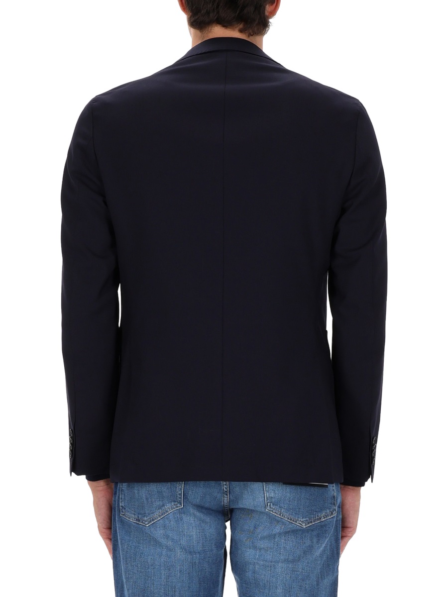 Boss Black Virgin Wool C-Hanry Blazer Zwart